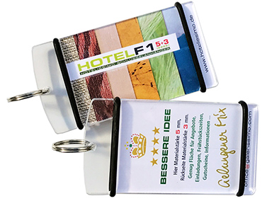 Hochwertige Acrylglas Schlüsselanhänger