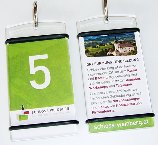 Edle Hotelschl&uuml;sselanh&auml;nger