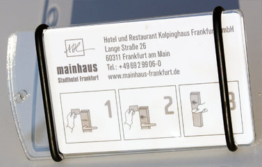 Edle Hotelschl&uuml;sselanh&auml;nger