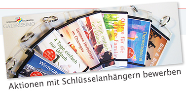 Aktionen mit Hotelschlüsselanhängern bewerben