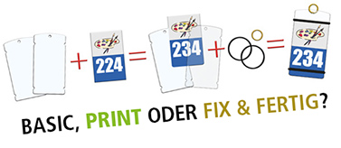 Schlüsselanhänger in drei Varianten bestellen