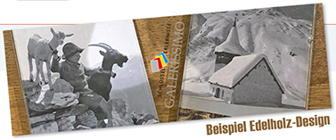 Schlüsselanhänger edler in Holzoptik